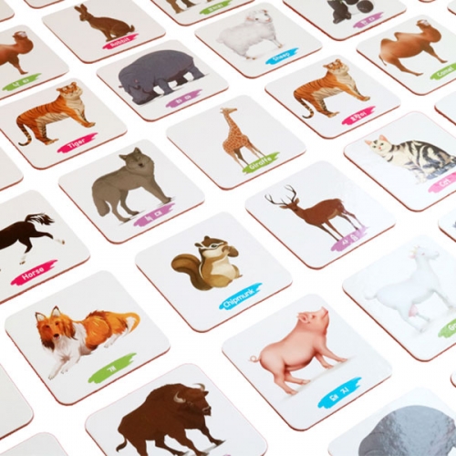 동물 메모리게임 보드게임