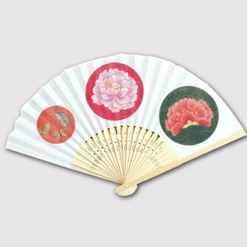 합죽선 전통 부채만들기 무지부채 꾸미기 미술재료 접이식부채