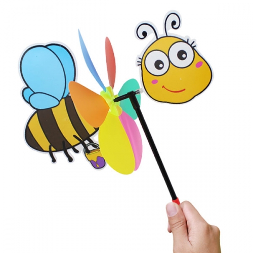 곤충 바람개비 (2개 한 셋트) 바람개비 만들기 재료 대형바람개비