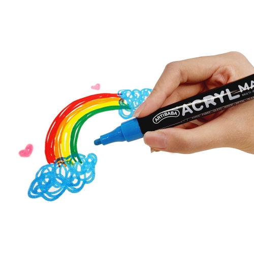 [아티바바] 아크릴마카 12색