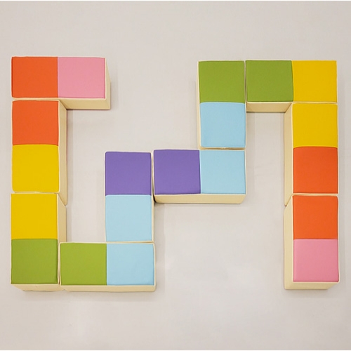 소프트펀 색놀이 도미노(10pcs)