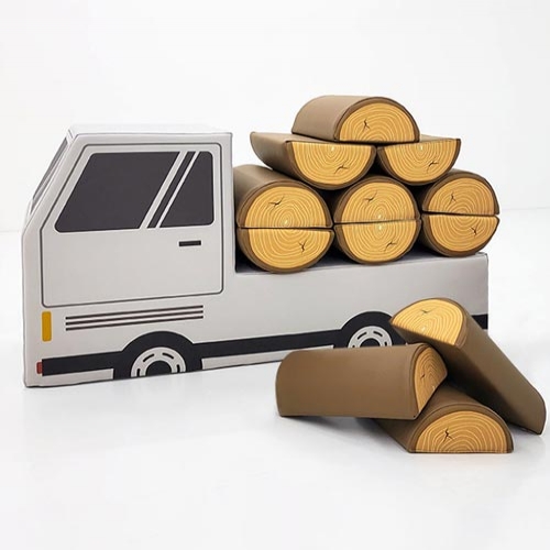 소프트펀 트럭세트(트럭+블럭12pcs)