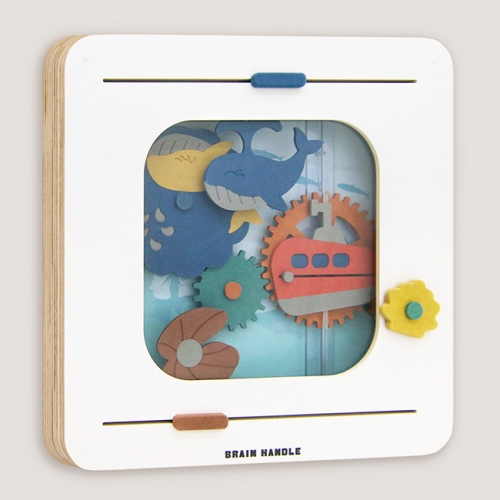 브레인핸들 오토마타(톱니)_고래