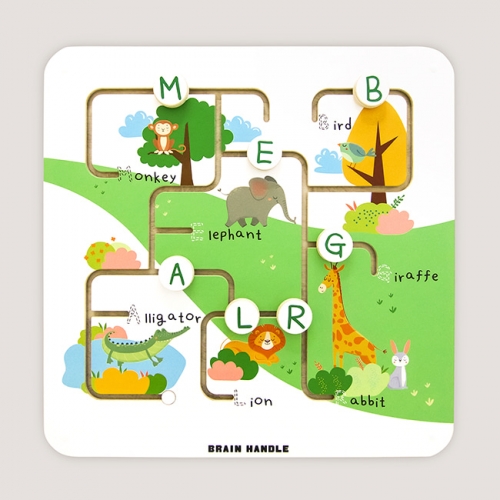 브레인핸들 슬라이딩에듀_알파벳 동물