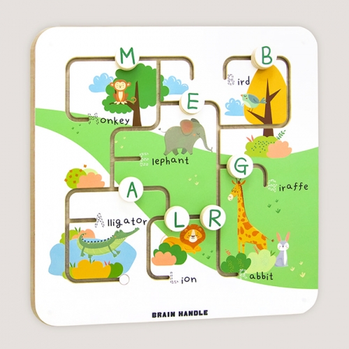 브레인핸들 슬라이딩에듀_알파벳 동물
