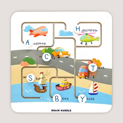 브레인핸들 슬라이딩에듀_알파벳 탈것