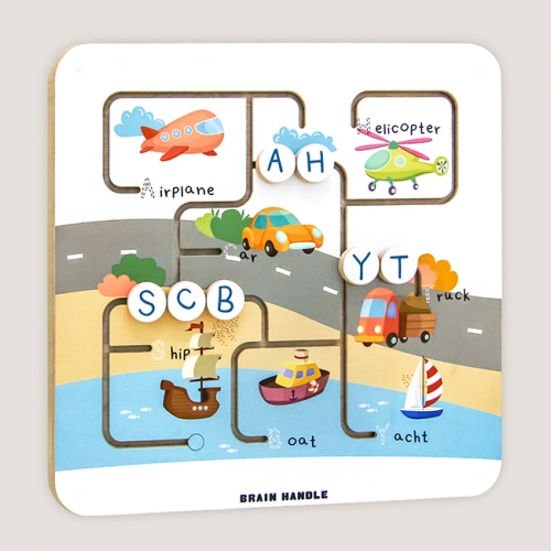 브레인핸들 슬라이딩에듀_알파벳 탈것