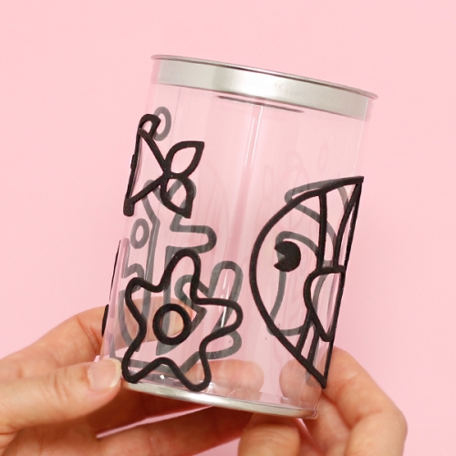 물고기 투명 저금통A