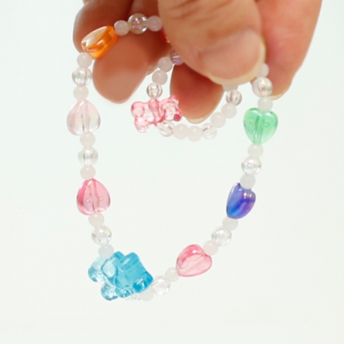 곰돌이 팔찌/반지 세트