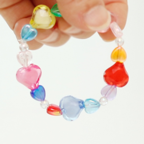 하트 오로라 팔찌