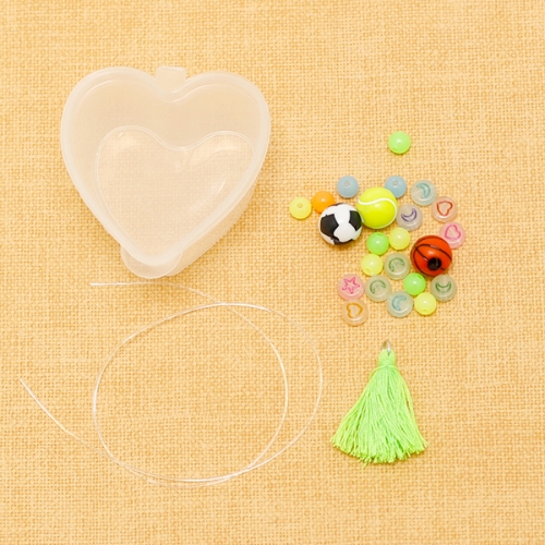 스포츠 야광 테슬 팔찌