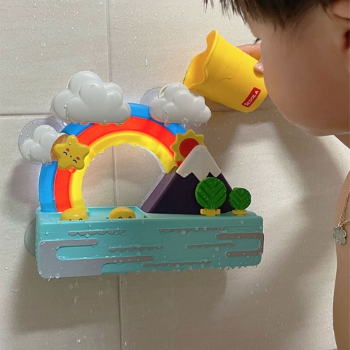 레츠토이 LED 레인보우 옐로우 DUCK 목욕놀이 물놀이 장난감