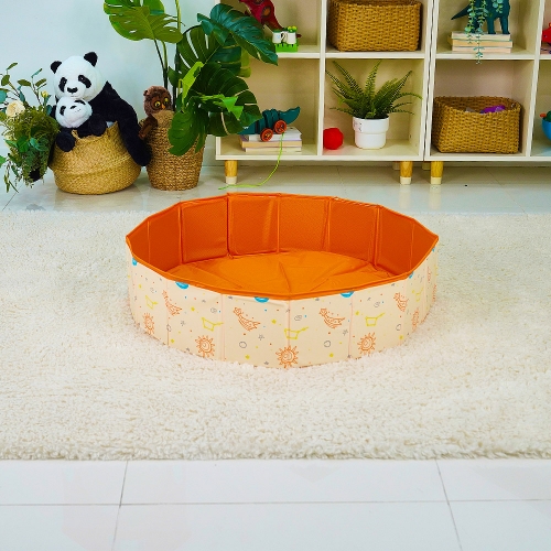 [캐스B]네이처 다용도플레이매트(주황)(소/대)(2293/2294)