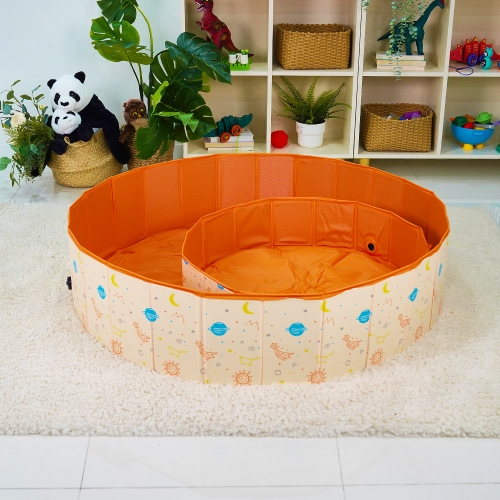 [캐스B]네이처 다용도플레이매트(주황)(소/대)(2293/2294)