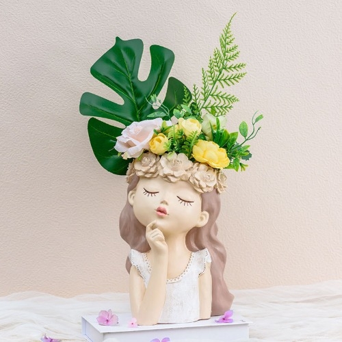 선물용 고급 빈티지 화분 높이 27cm