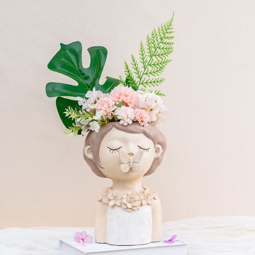 선물용 고급 빈티지 화분 높이 27cm