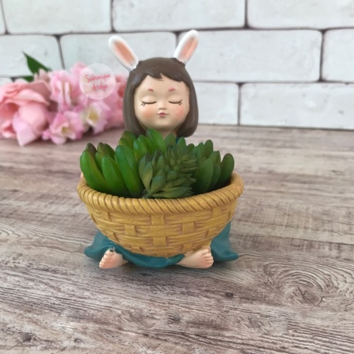 체험학습용 화분 - 꽃피는 한여름 밤 소녀 시리즈 4종