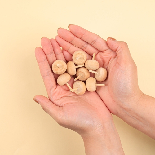 [대원피앤피] 도토리 모양 나무 팽이(2종 택1/전통놀이/KC인증)