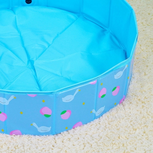 캐스비 네이처 다용도 플레이매트 주황 파랑