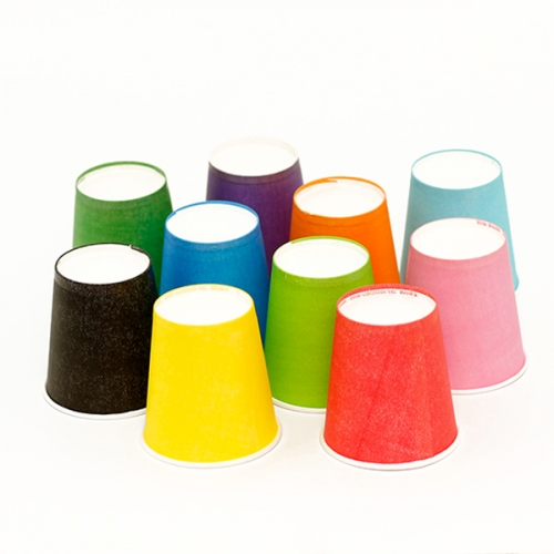 컬러 종이컵(20개)