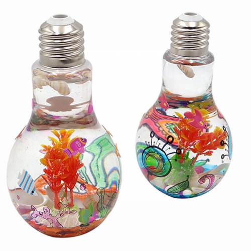 빅 전구모양  바다 속 꾸미기 LED 무드등