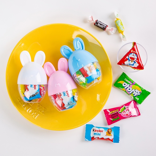 어린이집 유치원 학원 학교 간식 선물 답례품 토끼알 케이스