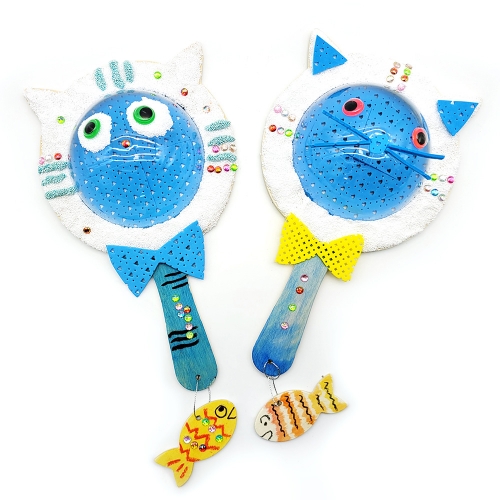 [만꾸] 블링블링 젤라또 아이스크림, 낚시하는 고양이 사탕통