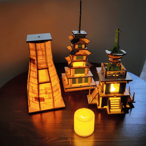 첨성대 무드등 만들기 DIY