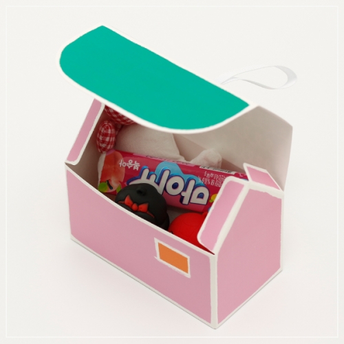 하우스 종이 상자(2개)