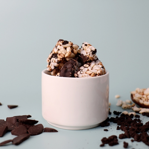 [비가열]조청 초코 쌀 보리 강정 만들기 간단 쌀 디저트 KIT 쌀이랑놀자