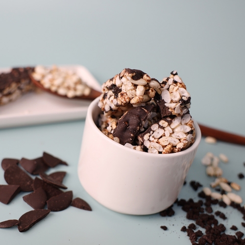 [비가열]조청 초코 쌀 보리 강정 만들기 간단 쌀 디저트 KIT 쌀이랑놀자