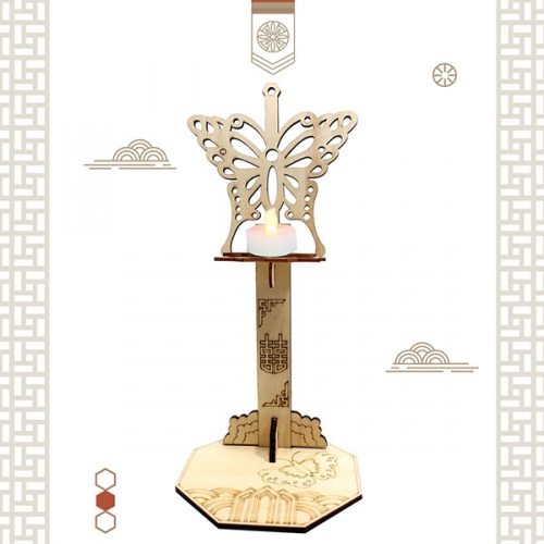 전통 LED 나비 촛대 만들기(반제품)