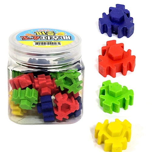 퍼즐조각 지우개(1000원X12개)