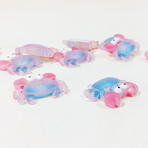 [탑키드] 반투명 꽃게 비즈 (10개입)