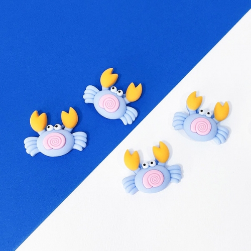 [탑키드] 하늘 꽃게 비즈 (10개입)