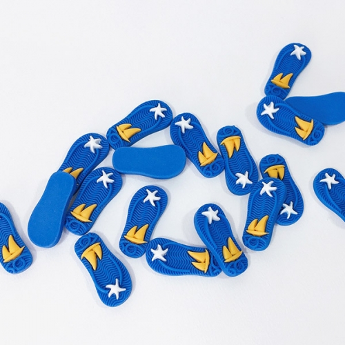 [탑키드] 파란 여름 슬리퍼 비즈 (10개입)