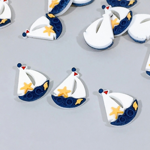 [탑키드] 돛단배 비즈 (10개입)