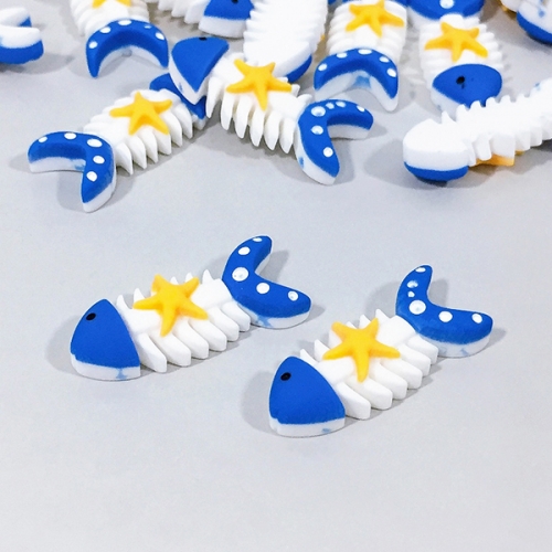 [탑키드] 가시 물고기 비즈 (10개입)