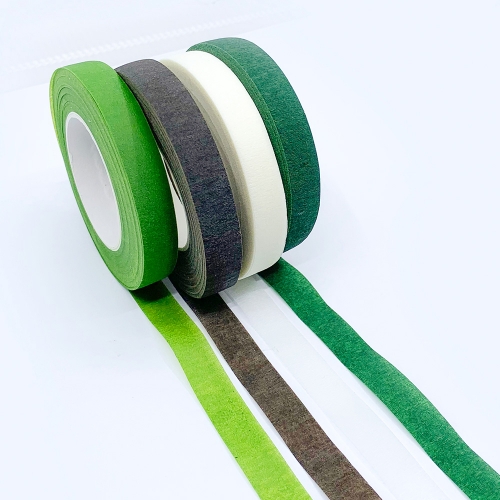 [대원피앤피] 조화 꽃 종이 테이프 4색 중 택1 봄 만들기 재료(1롤/10롤)