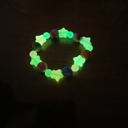 [해피메이크]야광별우주행성팔찌