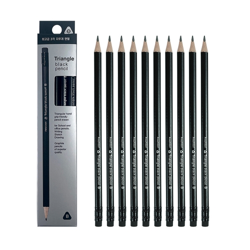 삼각연필세트 10본(3000원X4개)