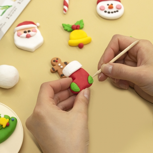 [품절][쿠키만들기]슈가클레잇 내맘대로 크리스마스 쿠키과자만들기 키트 + 우주스티커 월보드세트 증정