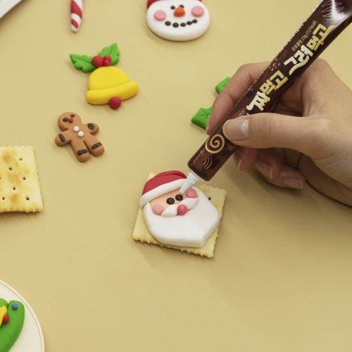 [품절][쿠키만들기]슈가클레잇 내맘대로 크리스마스 쿠키과자만들기 키트 + 우주스티커 월보드세트 증정