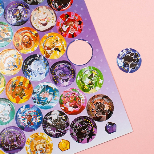 1000쿠키런해피팝딱지 (4개세트)