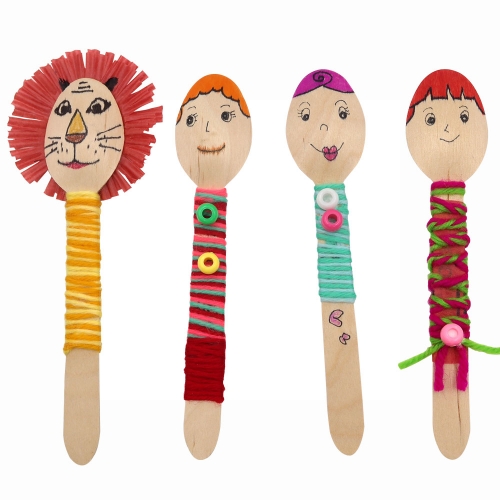 실아트 숟가락 걱정인형 만들기