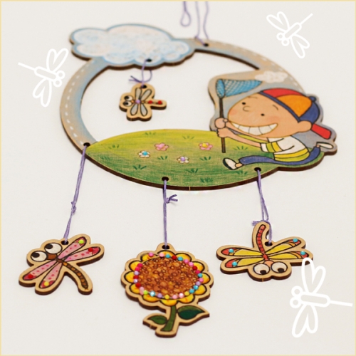 가을 잠자리 모빌