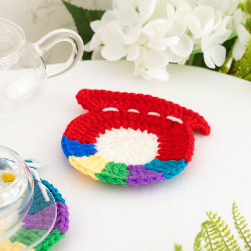 민화샵 복주머니 티코스터 만들기 키트