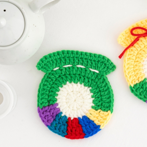 민화샵 복주머니 티코스터 만들기 키트