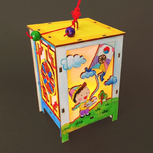 [탑키드] 만들기 전통 놀이 투각 무드등 (연날리기)