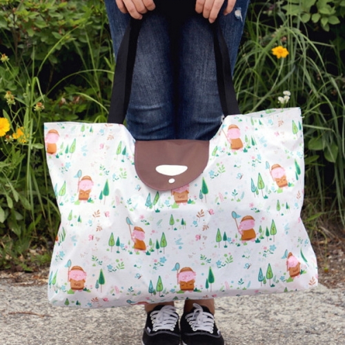 [캐스B]플레이 접이식이불가방(1853)